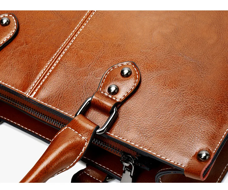 Women Handbag Cross body Shoulder Tote Bag Genuine Leather Shopping Fashion Office Female Real Cowhide Messenger Top Handle Bags