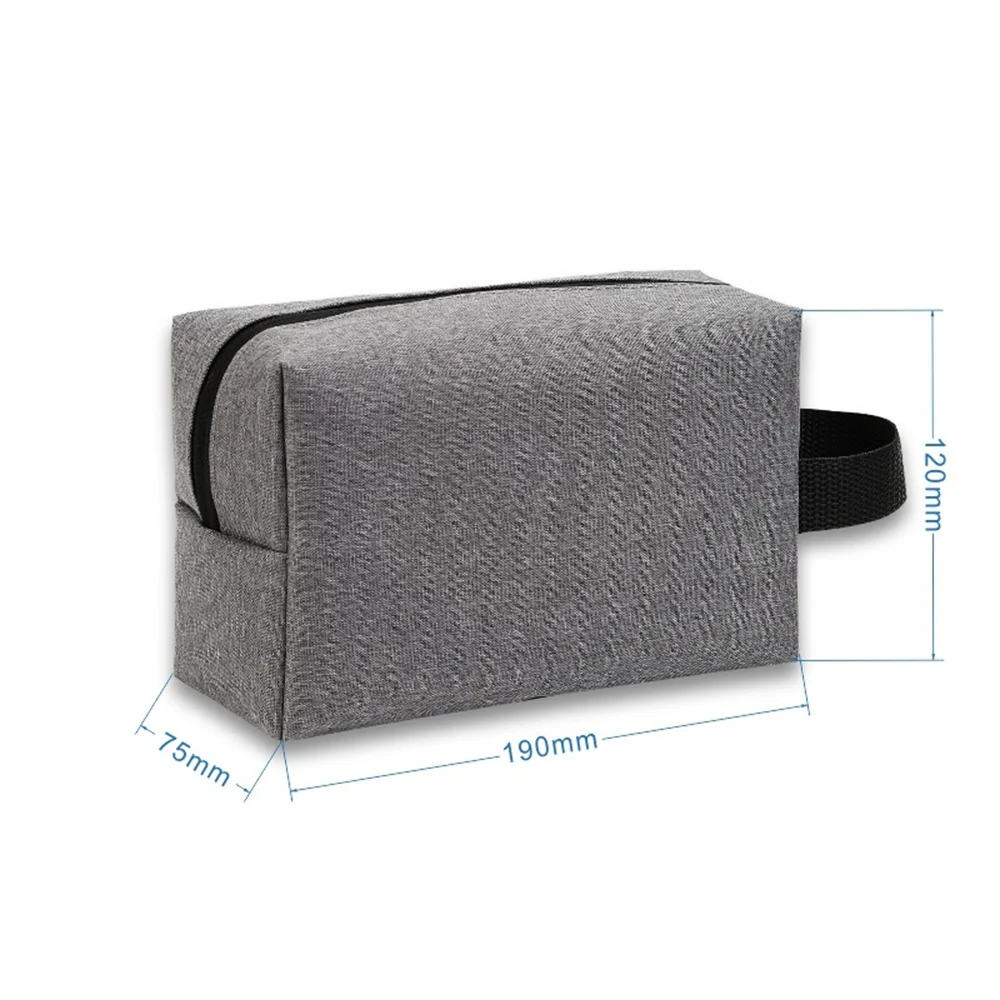 1Pcs Waterproof Oxford Cloth Makeup Bag Men Travel Cosmetic Organizer Toiletries Bag Korean Cosmetics Bag Ladies Makeup Pouch