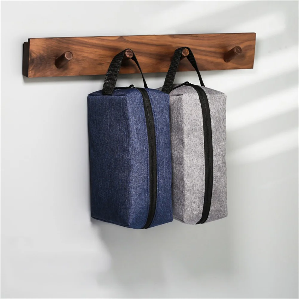 1Pcs Waterproof Oxford Cloth Makeup Bag Men Travel Cosmetic Organizer Toiletries Bag Korean Cosmetics Bag Ladies Makeup Pouch