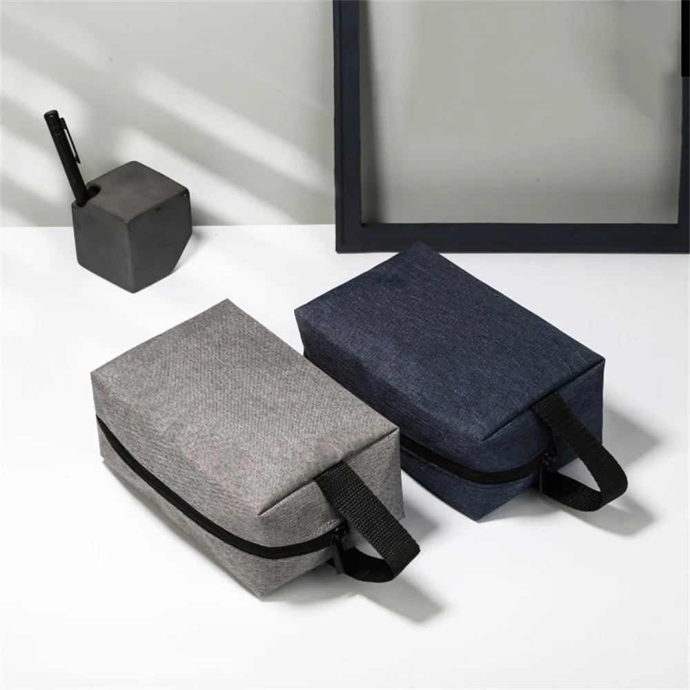 1Pcs Waterproof Oxford Cloth Makeup Bag Men Travel Cosmetic Organizer Toiletries Bag Korean Cosmetics Bag Ladies Makeup Pouch