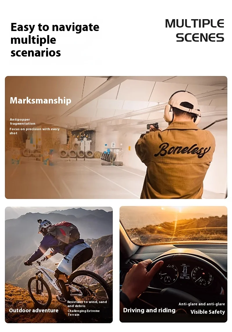 New Outdoor Military 2.0MM Tactical Goggles Windproof Dustproof CS Shooting UV400 Safe Protective Glasses Mountaineering Gafas