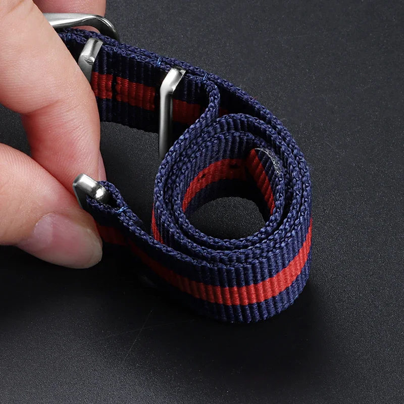 14mm 16mm 18mm 20mm 22mm 24mm Nylon Military Army Sports Brand Nylon Fabric Belt for DW for Seiko Strap Accessories Buckle Band
