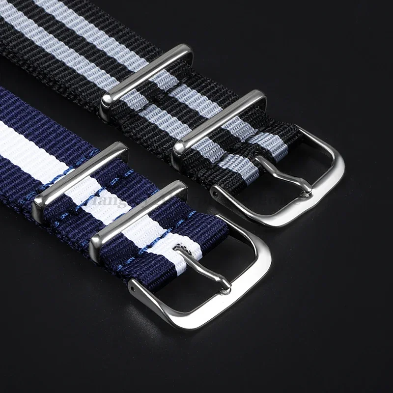 14mm 16mm 18mm 20mm 22mm 24mm Nylon Military Army Sports Brand Nylon Fabric Belt for DW for Seiko Strap Accessories Buckle Band