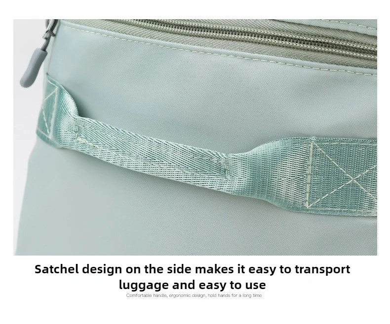 Outdoor Waterproof Nylon Sports Gym Bags Men Women Training Fitness Travel Handbag Yoga Mat Sport Bag with shoes Compartment