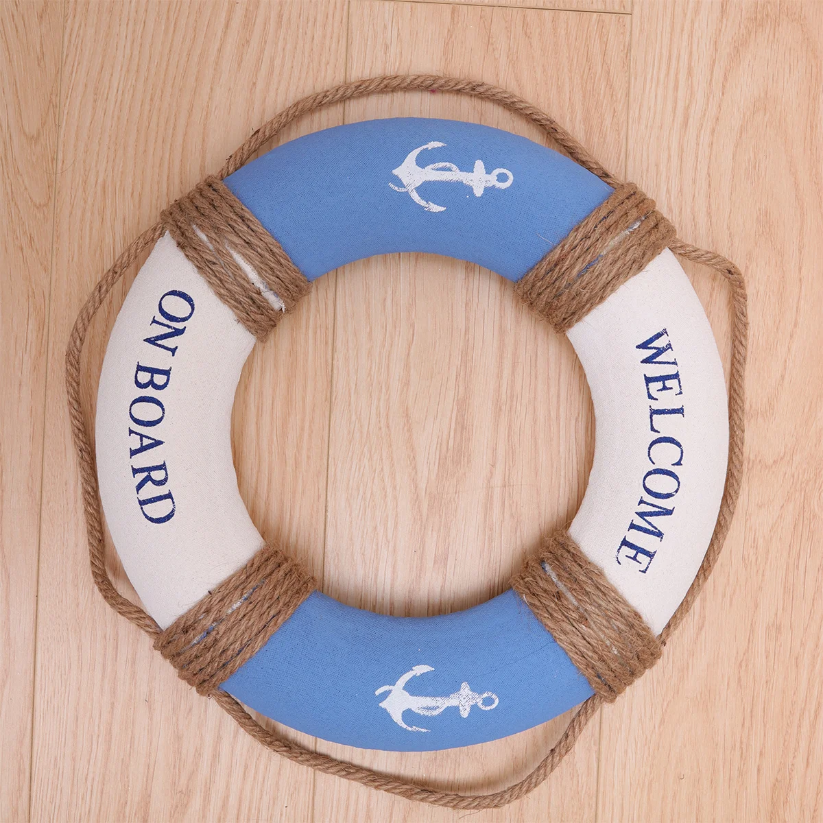 30Cm Hanging Lifebuoy Decoration Premium Welcome Sign For Cafe Restaurant Bar Mall Door Wall Home Decorative Ornament Festive