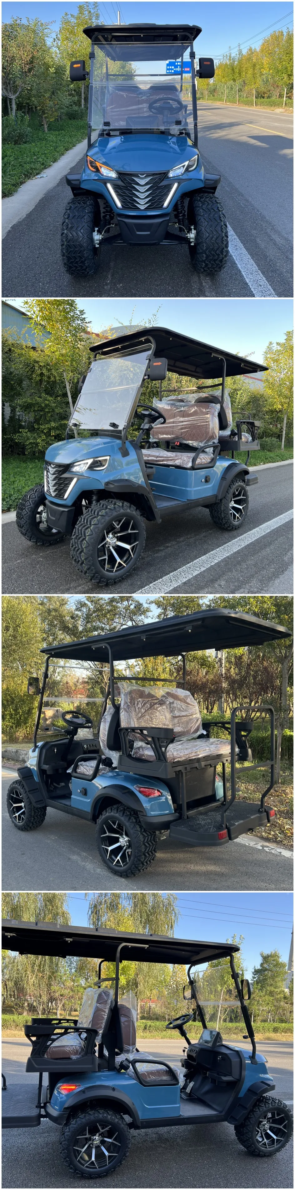 Brand New 2026 New 6 Passenger Lift Electric Golf Cart Practical Lithium Battery Off-Road Club Car 60V/72V Outdoor Hunting Car
