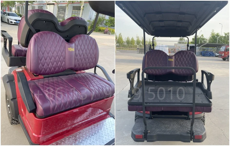 Brand New 2026 New 6 Passenger Lift Electric Golf Cart Practical Lithium Battery Off-Road Club Car 60V/72V Outdoor Hunting Car