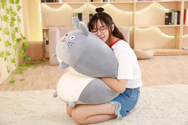 90cm Soft Animal Cartoon Corner Bio Pillow Cushion Cute Dog Cat Dinosaur Pig Unicorn Plush Toy Stuffed Lovely Kid Birthyday Gift