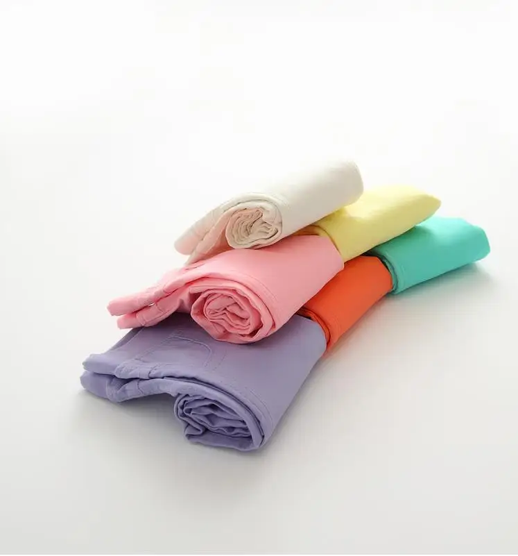 3-12-Year-Old Girls Pencil Pants Elastic baby Leggings 2024 New Slim Fit Children's Leggings Solid Color Imitation Jeans