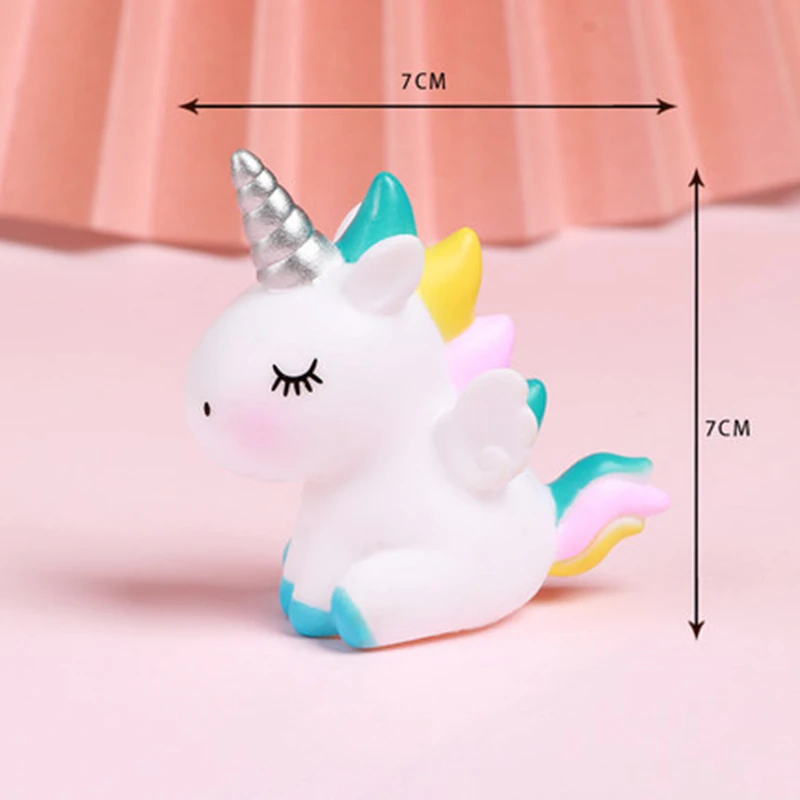 Rainbow Unicorn Themed Star Cloud Cake Decor Birthday Party Supplies Baby Shower 1st Birthday Party Cake Decoratings Kids Gifts