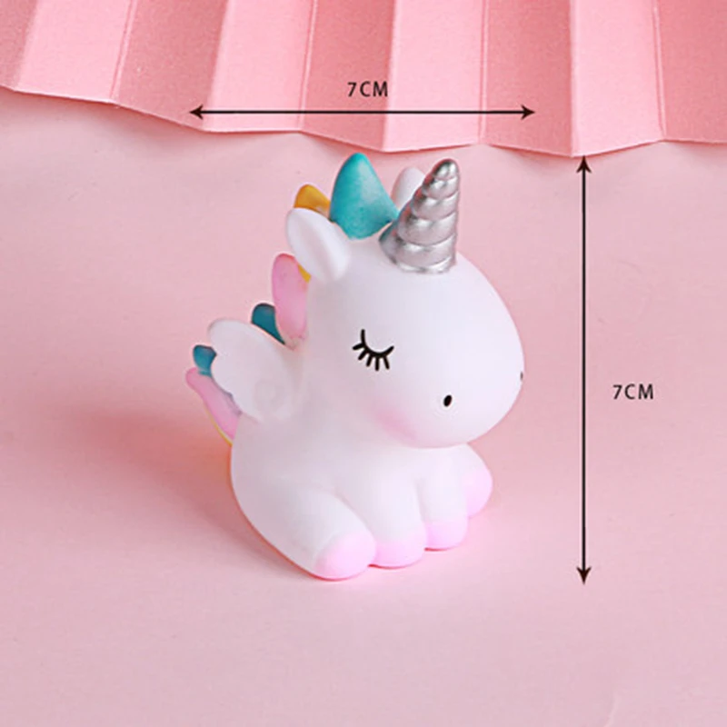 Rainbow Unicorn Themed Star Cloud Cake Decor Birthday Party Supplies Baby Shower 1st Birthday Party Cake Decoratings Kids Gifts