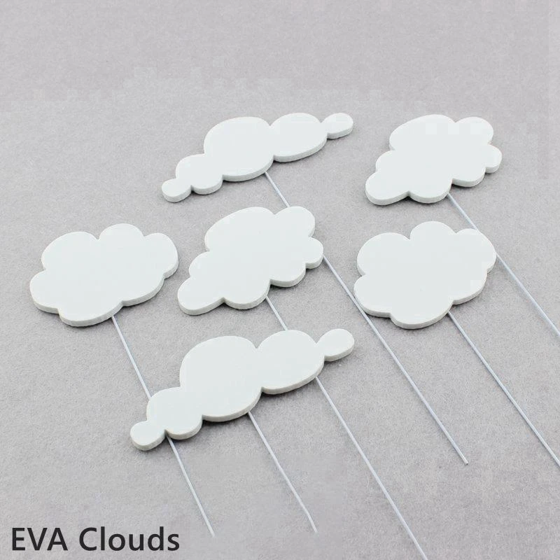 Rainbow Unicorn Themed Star Cloud Cake Decor Birthday Party Supplies Baby Shower 1st Birthday Party Cake Decoratings Kids Gifts