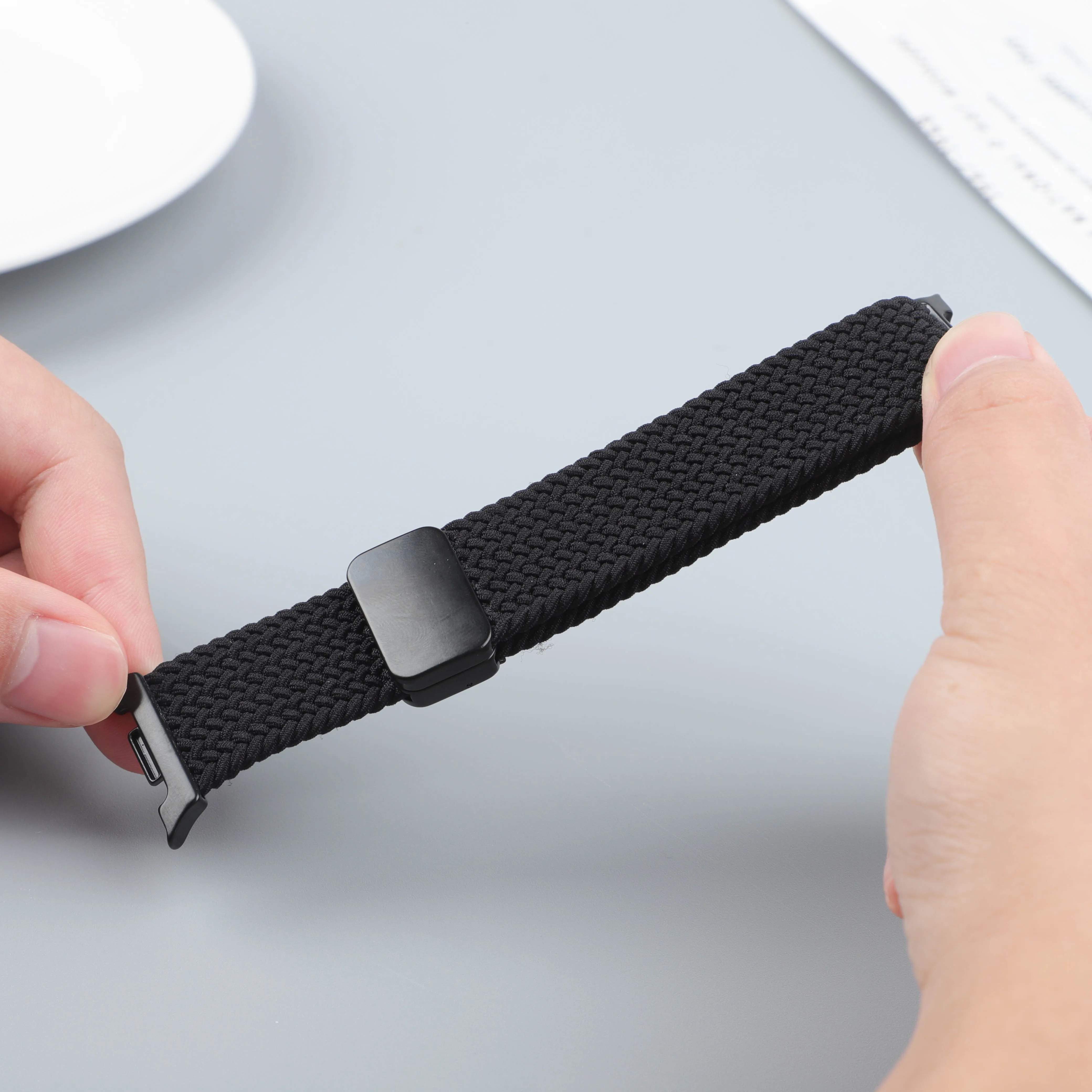 Magnetic Braided Band For Samsung Galaxy Watch 9 8 Strap 44mm 40mm Nylon Bracelet Correa Pulseira Galaxy Watch 8 Classic 46mm