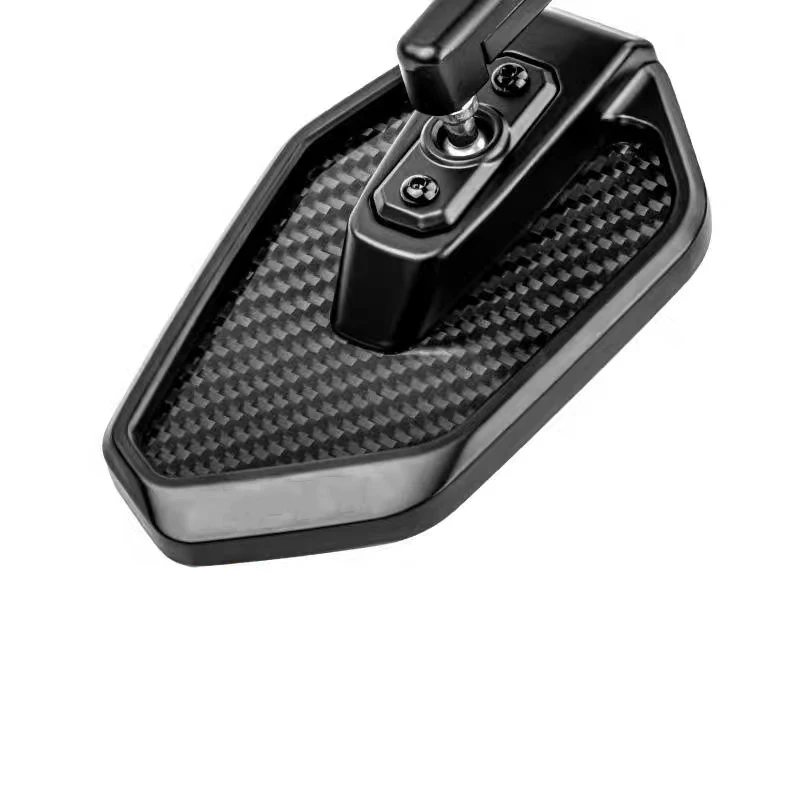 Carbon Fiber Aluminum Alloy Motorcycle Side Mirror 8/10mm Universal Side Mirror For Suzuki GSR 600 750 Yamaha XSR MT 07 09 FZ8