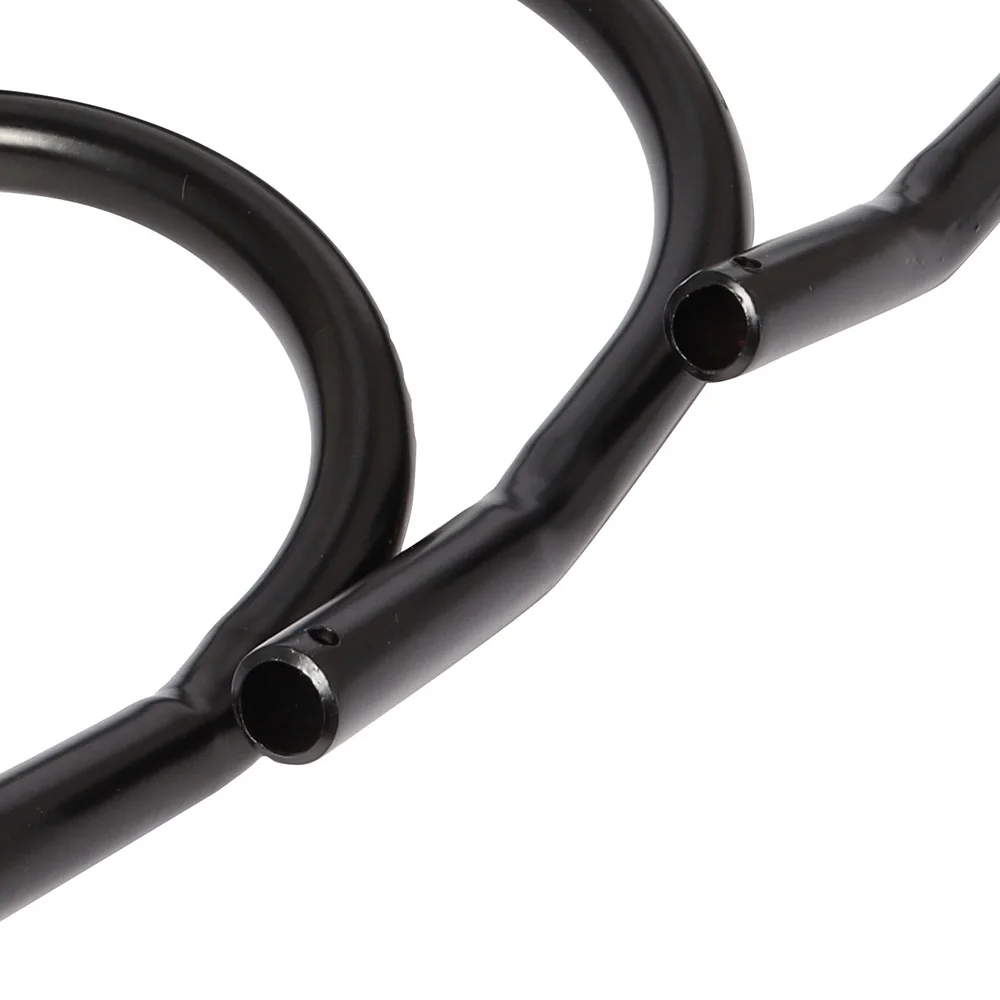 Motorbike 7/8" Flat Upswept Tube Seat Loop Rear Frame Hoop with LED Tail Light Cafe Racer for Honda CB CD Yamaha XS Suzuki GS