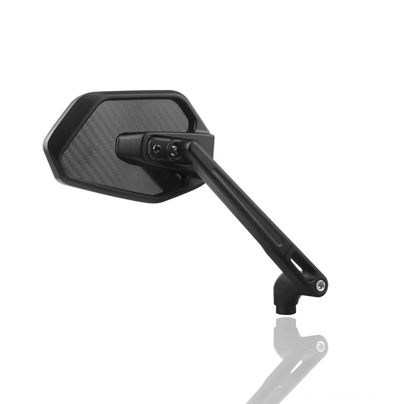 Motorcycle Rear Mirror Aluminum Alloy 8/10mm Scooter Rear View Mirror Universal For Honda MSX 125 KTM VOGE 500DS Ducati Monster