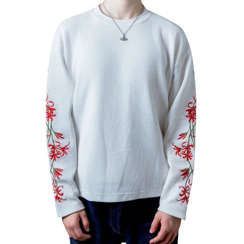 I Only Want Baddies Longsleeve Casual Long Sleeved Y2K Fashion Harajuku Knit Round Neck Sweatshirt Retro Unisex Streetwear Tops