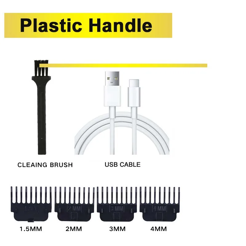 New Hair Clipper For Men's Beard Shaver Professional Version of Wireless Electric Hair Trimmer Retro T9 Hair Cutting Machine