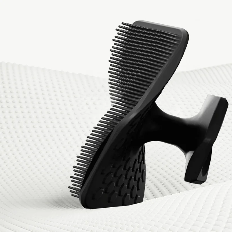 Alwafore Facial Cleaning Brush Scrubber Silicone Miniature Face Deep Clean Shave Massage Face Scrub Brush Face Cleaner For Men