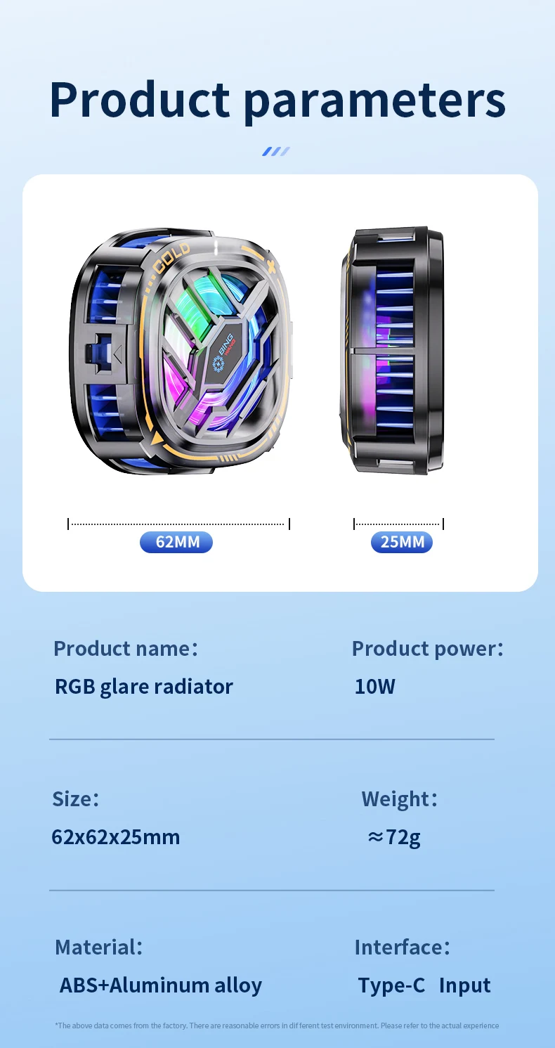 New X76A Magnetic Display Phones Cooler Back-Clip 2 in 1 Game Cooler Semiconductor Fast Phone Cooling Fan for IOS Android Phone