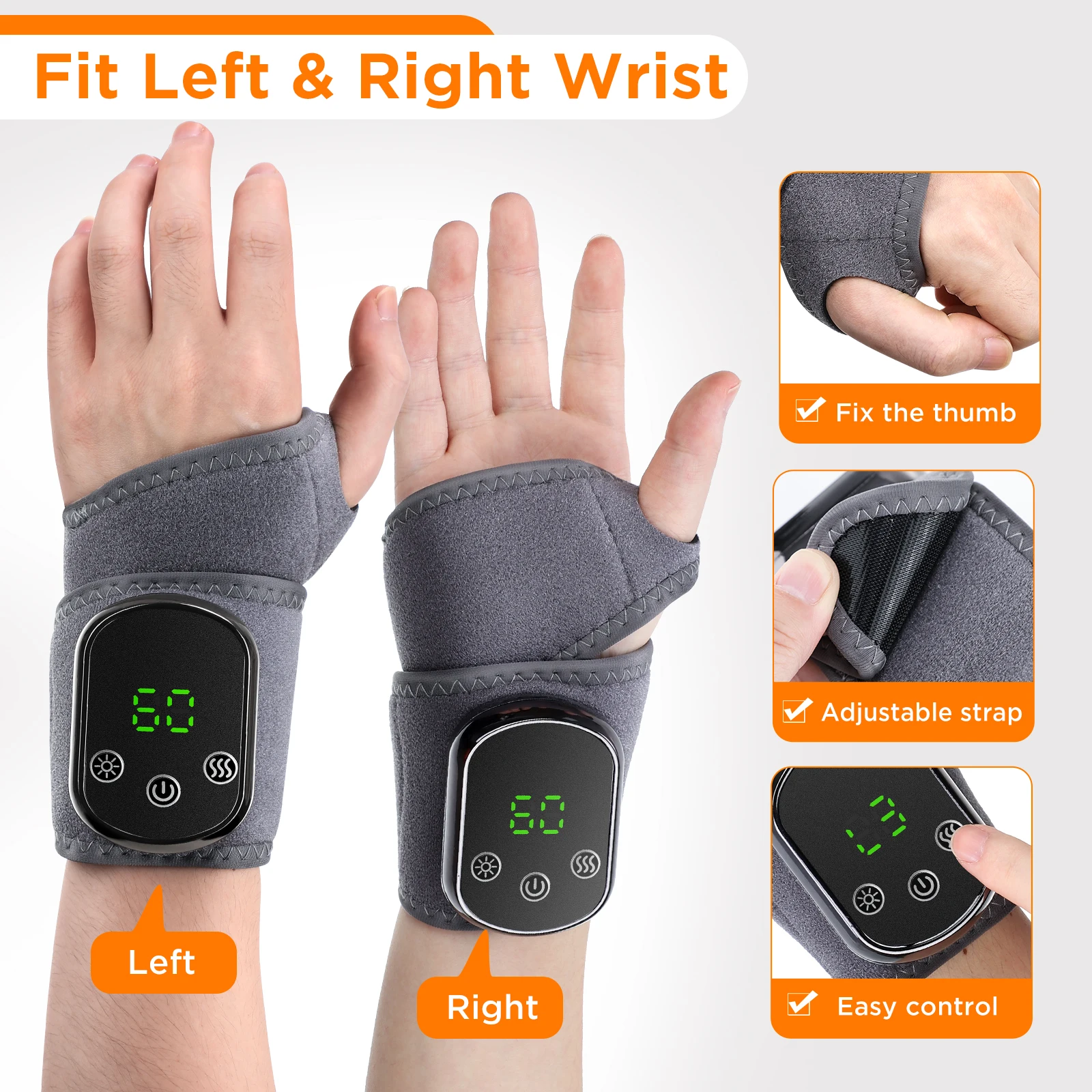 Electric Foot Ankle Massager Heating Foot Vibration Relaxation Brace Belt Plantar Joint Sprain Ankle Support Massager
