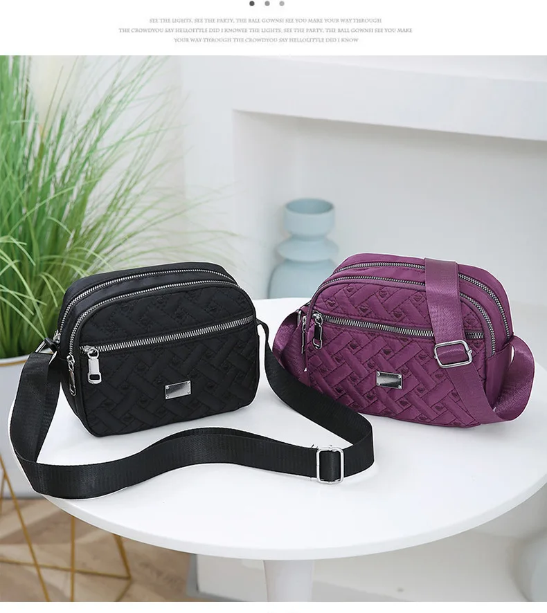 Casual Women Cross Body Small Messenger Bag Handbag Shoulder Over Bags Fashion Women's Lightweight Underarm Bag bolso mujer