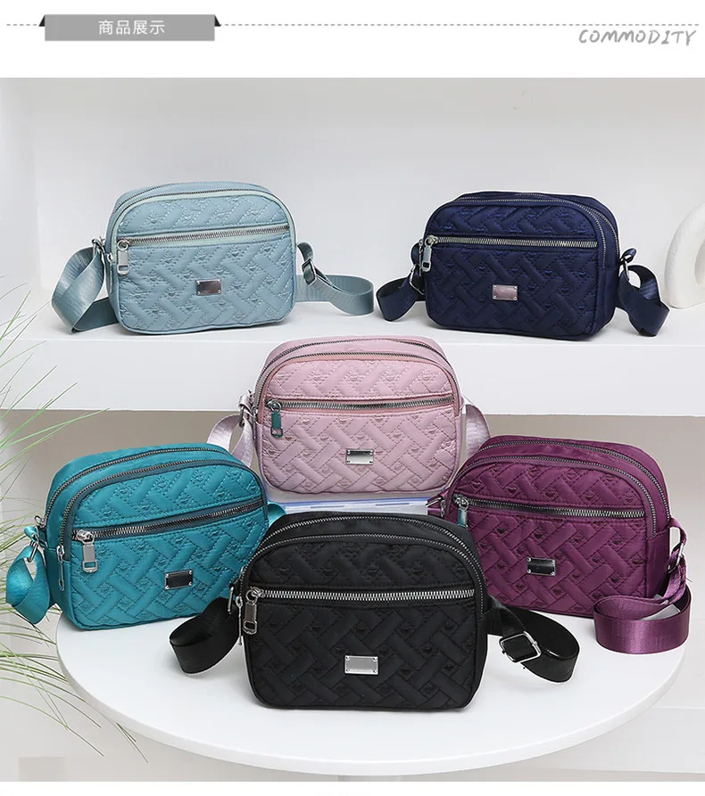 Casual Women Cross Body Small Messenger Bag Handbag Shoulder Over Bags Fashion Women's Lightweight Underarm Bag bolso mujer
