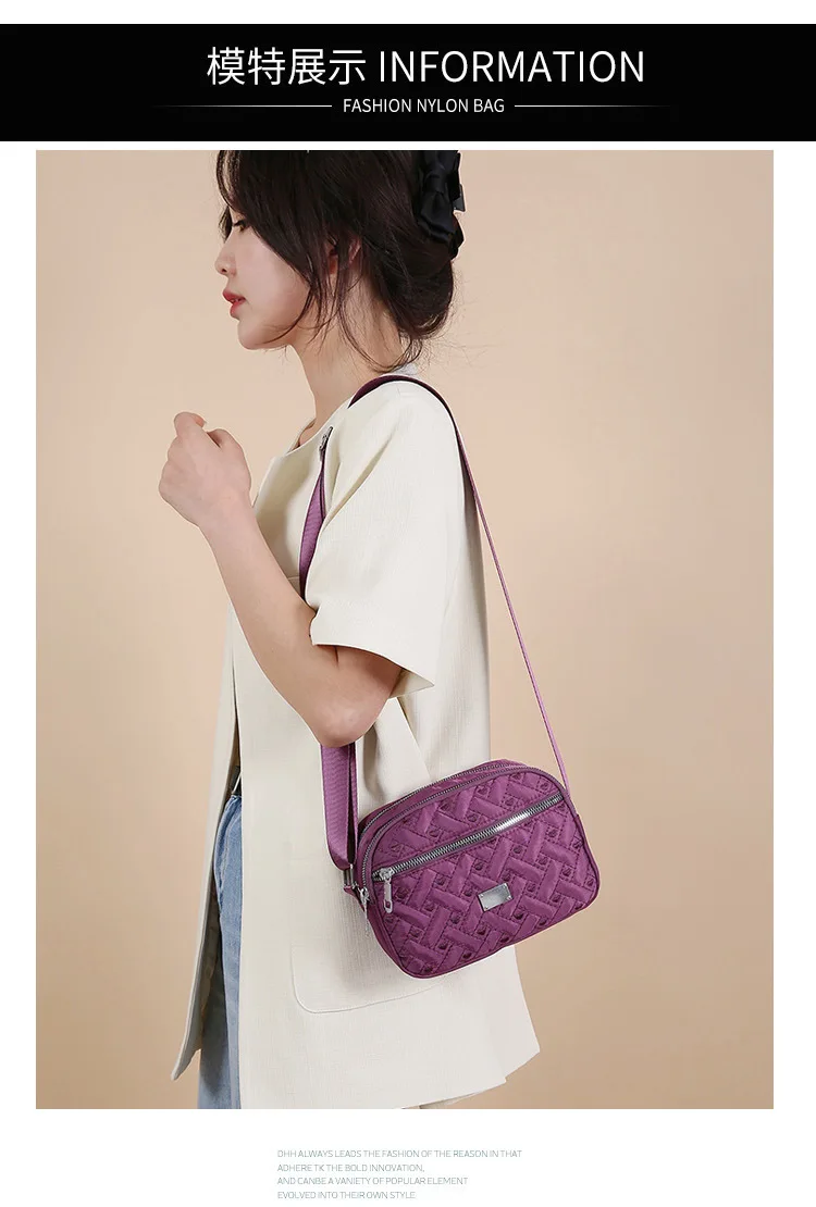 Casual Women Cross Body Small Messenger Bag Handbag Shoulder Over Bags Fashion Women's Lightweight Underarm Bag bolso mujer