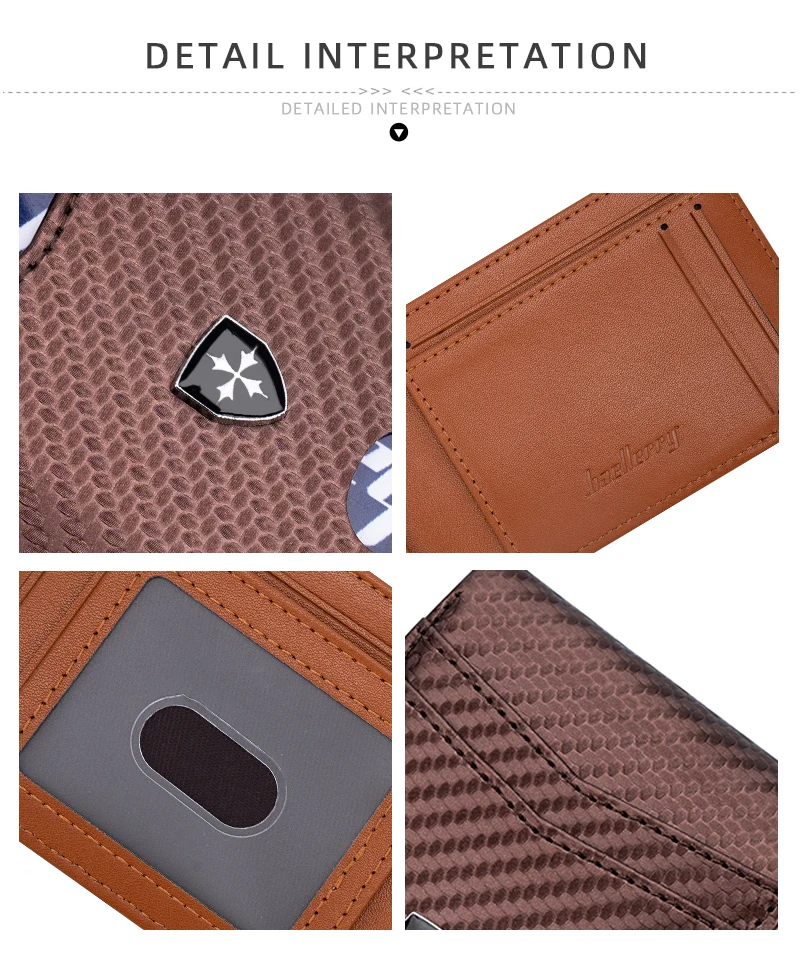 Slim Wallet for Men-Leather Money Clip Mens Wallets-RFID Blocking Front Pocket Bifold Credit Card Holder