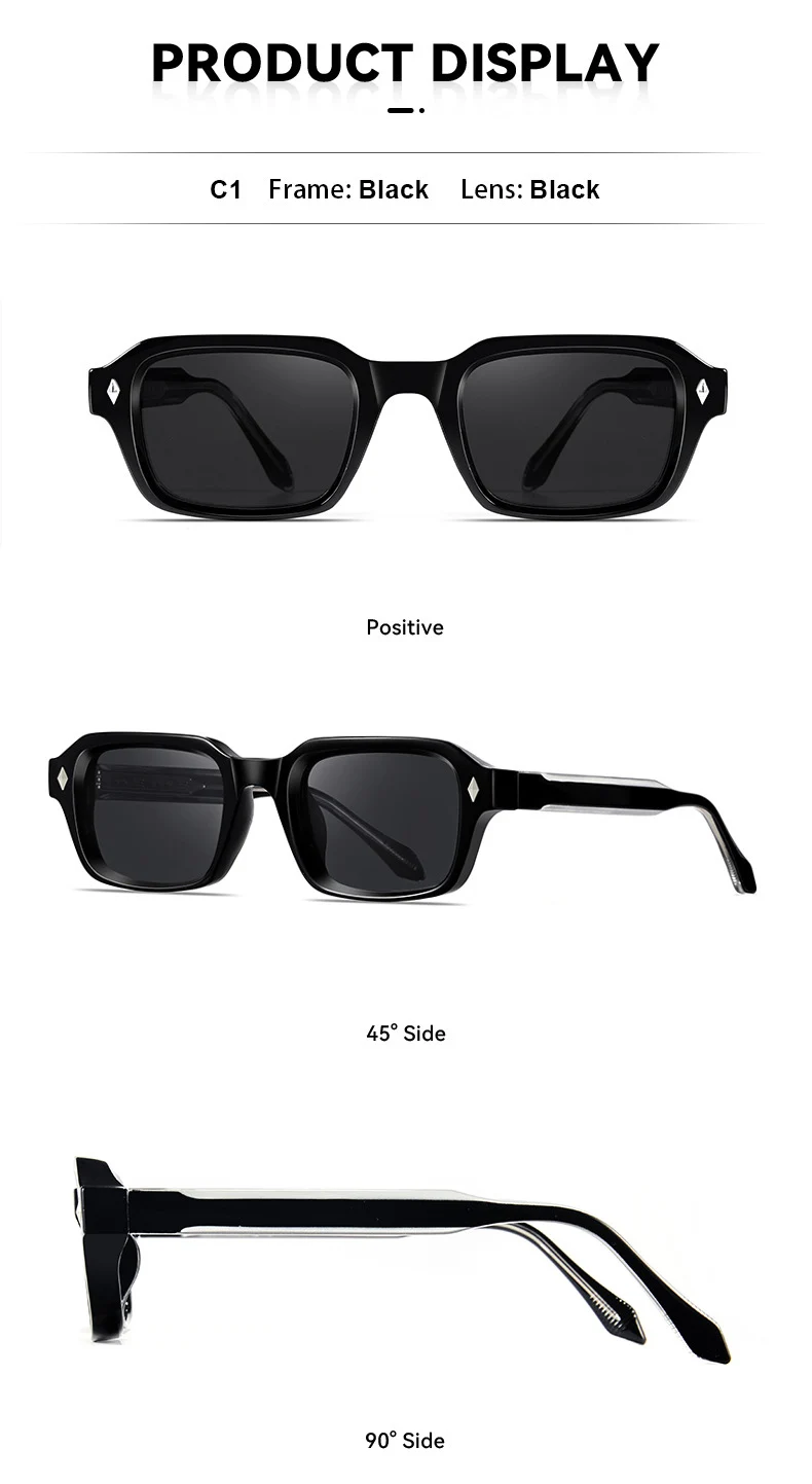 O-Q CLUB Uv400 Polarized Sunglasses Men 2024 Lunette Men's Glasses Women Eyewear Sunglass Luxury Women's Eyepieces Man Lenses
