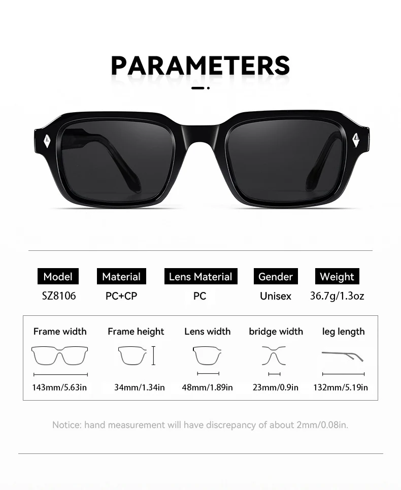 O-Q CLUB Uv400 Polarized Sunglasses Men 2024 Lunette Men's Glasses Women Eyewear Sunglass Luxury Women's Eyepieces Man Lenses