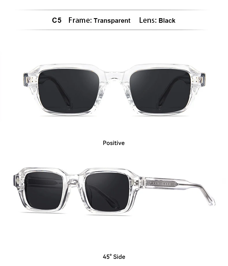 O-Q CLUB Uv400 Polarized Sunglasses Men 2024 Lunette Men's Glasses Women Eyewear Sunglass Luxury Women's Eyepieces Man Lenses
