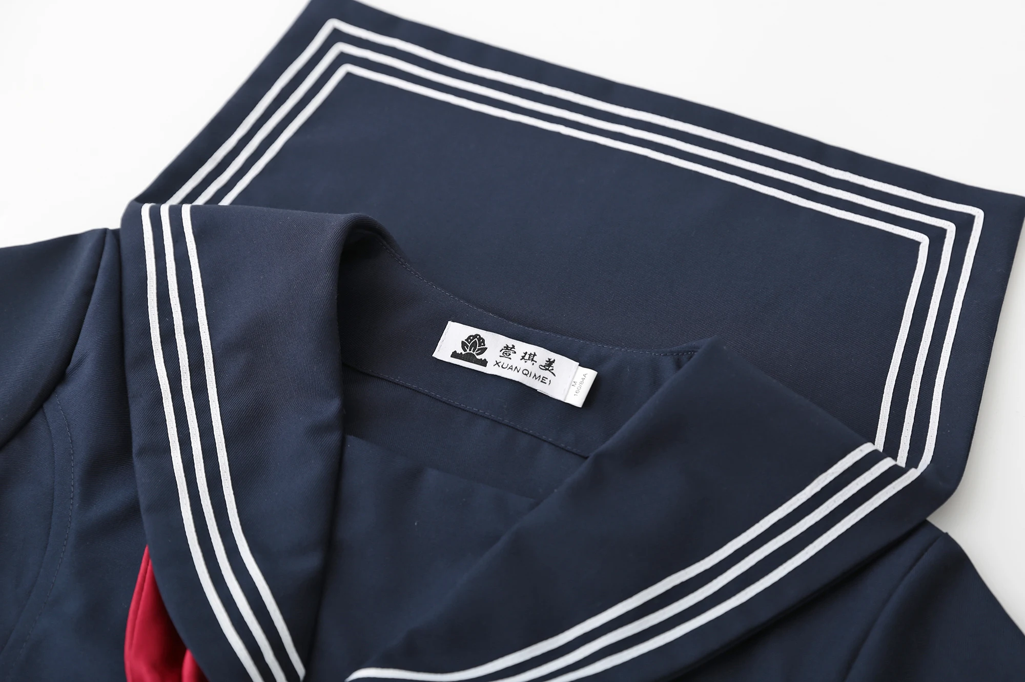 Navy blue JK uniform Autumn Summer Short/long Sleeve Japanese School Uniforms For Girls Sailor Pleated Skirt JK Sets Uniform