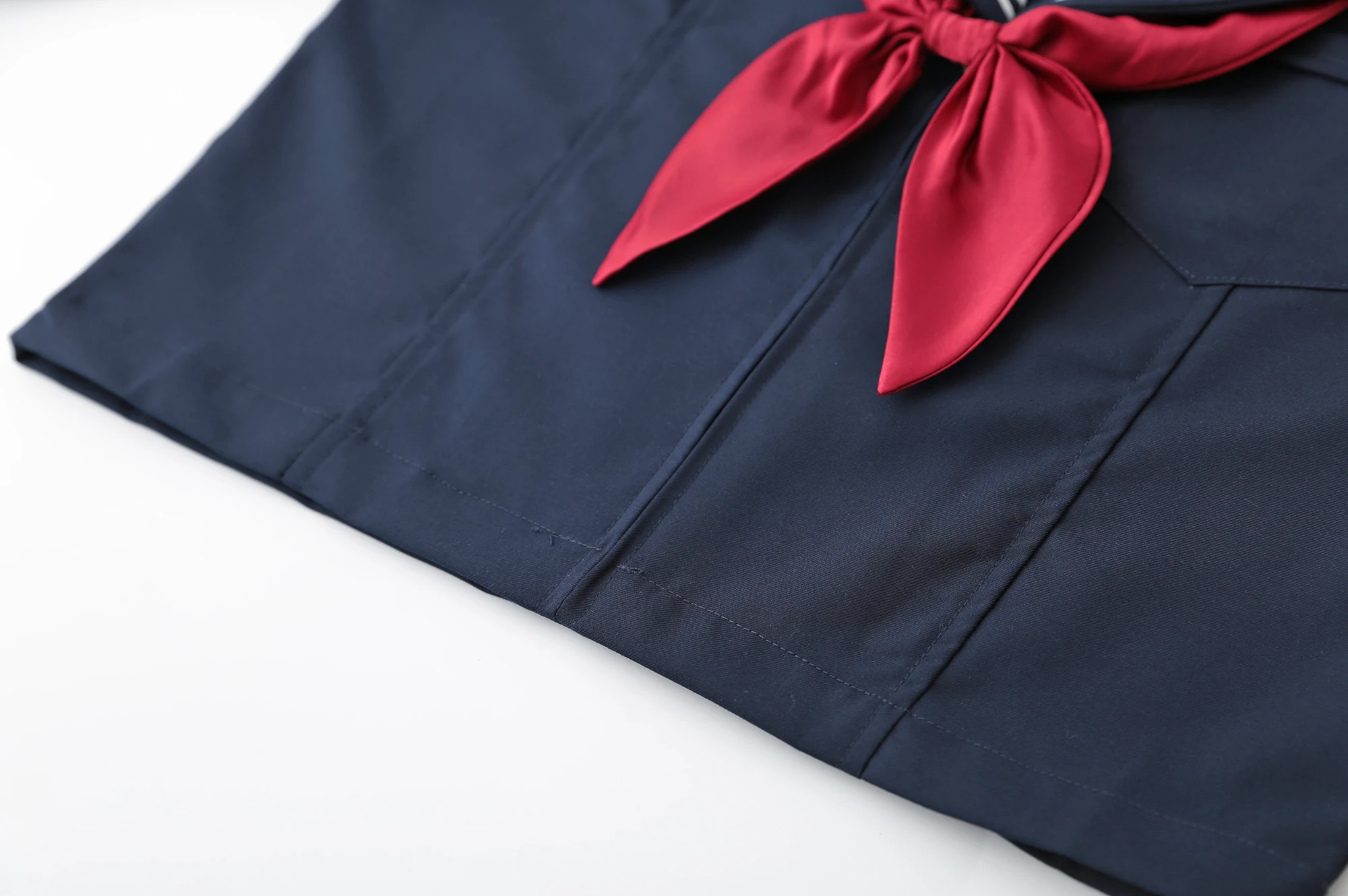 Navy blue JK uniform Autumn Summer Short/long Sleeve Japanese School Uniforms For Girls Sailor Pleated Skirt JK Sets Uniform