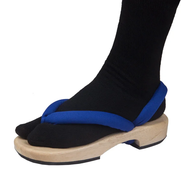 1 Pair Anime Cosplay Shoes Tanjirou Nezuko Zenitsu Giyuu Shinobu Kyoujurou Muichirou Mitsuri Sandals Geta Clogs Flip Flops