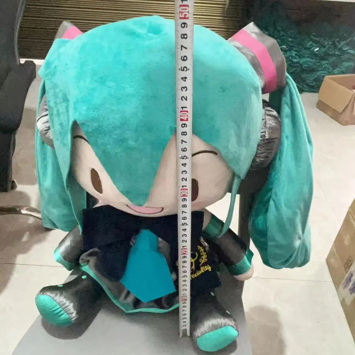 Hatsune Miku Fufu Doll Super Large 50cm Plush Doll High-Quality Spot Pillow Decorations Gift Magic Future Doll Pillow