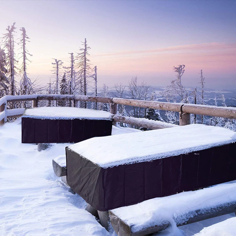 Small Size Waterproof Outdoor Patio Garden Furniture Covers Rain Snow Chair Covers for Sofa Table Chair Dust Proof Cover