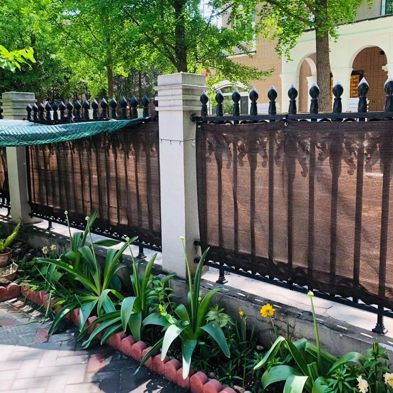 200GSM High Quality Thicken Anti UV HDPE Sun Shading Mesh Home Blacony Fence Netting Screen Gazebo Pergola Sun Sails