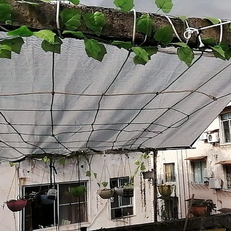 200GSM High Quality Thicken Anti UV HDPE Sun Shading Mesh Home Blacony Fence Netting Screen Gazebo Pergola Sun Sails