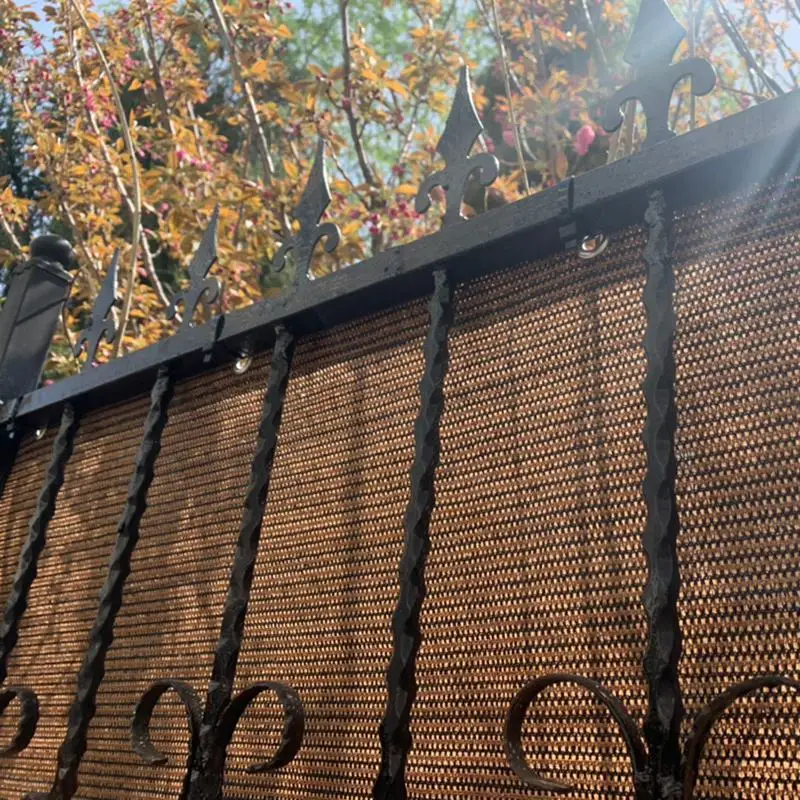 200GSM High Quality Thicken Anti UV HDPE Sun Shading Mesh Home Blacony Fence Netting Screen Gazebo Pergola Sun Sails