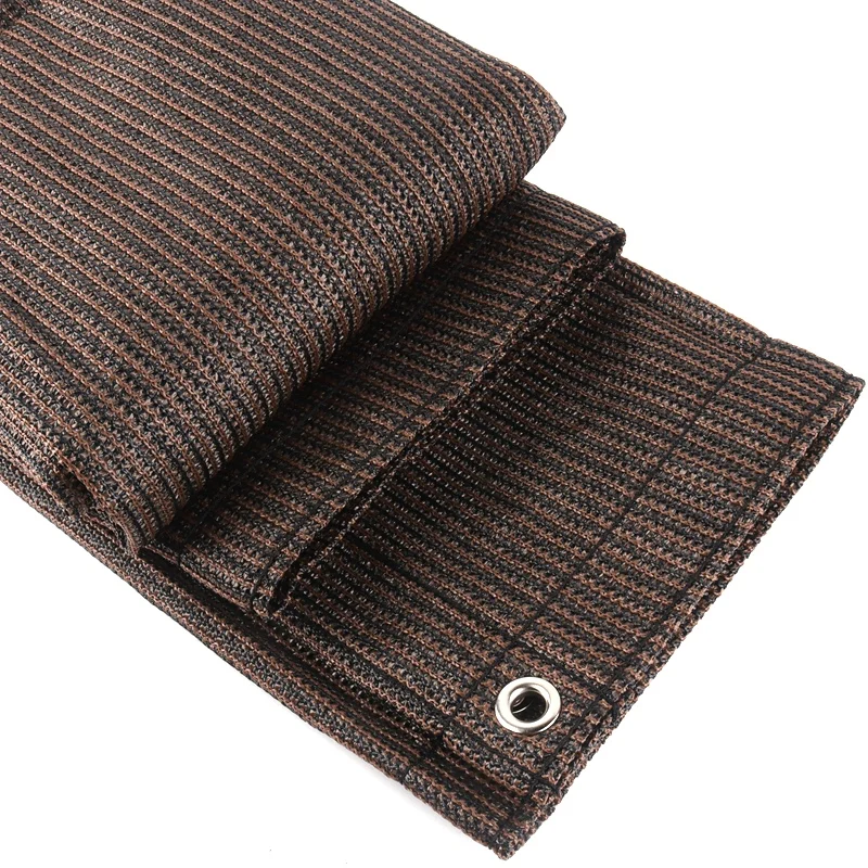 200GSM High Quality Thicken Anti UV HDPE Sun Shading Mesh Home Blacony Fence Netting Screen Gazebo Pergola Sun Sails