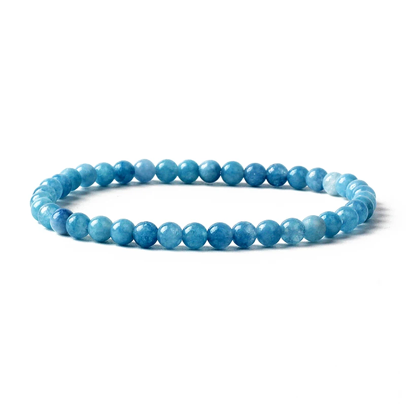 4mm Energy Garnet Bead Bracelet Natural Lapis Lazuli Tiger Eye Stone Bracelet for Men Women Reiki Yoga Bracelet Handmade Jewelry