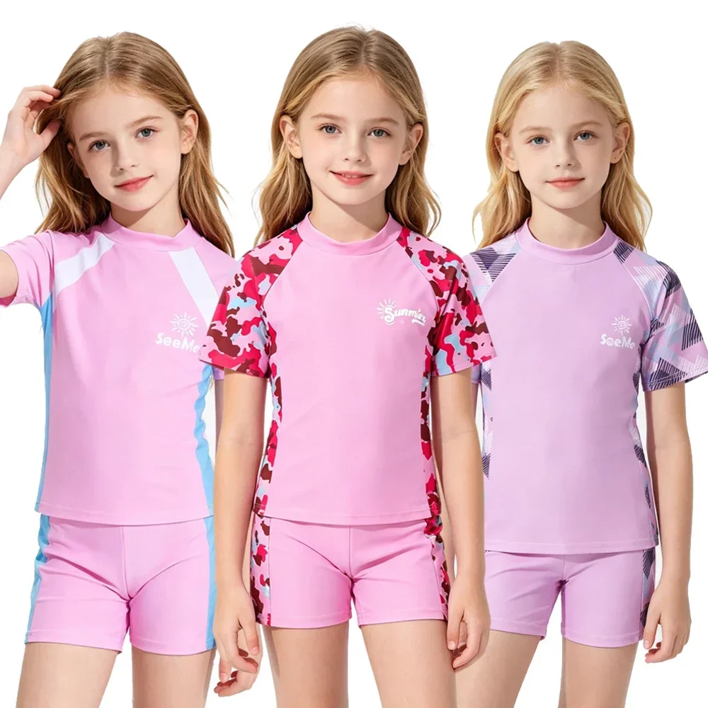 Boys Swimming Suits for 24 Months Kids Swimwear Toddler 3 4 5 6 7 8 9 10 11 Years Luxury Dinosaur Child Swimsuit SPF50+ 2pc Set