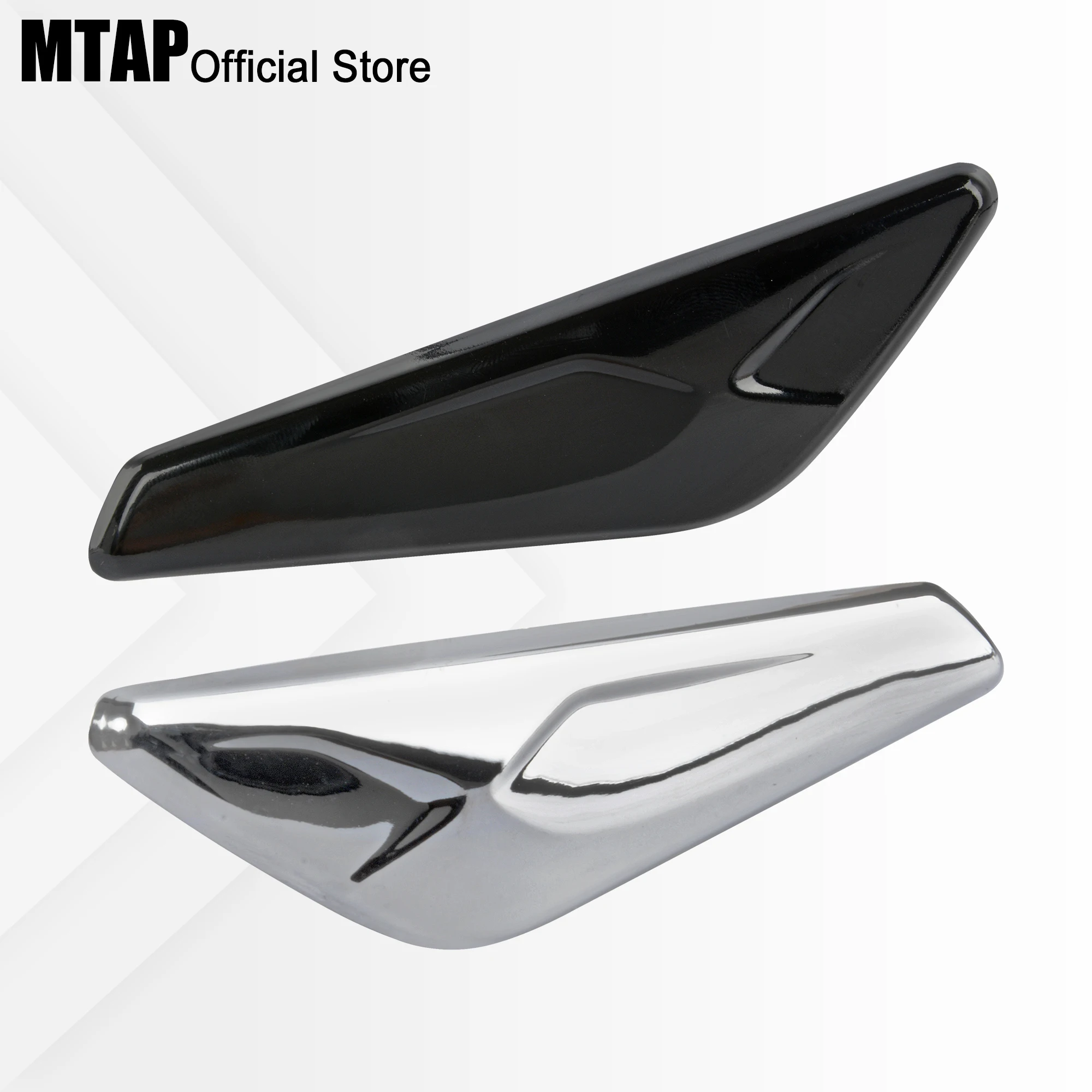 Fender Emblem Trim For BMW X3 F25/X4 F26 2009-2017 Side Marker Finisher Glossy Trim Side Fender Badge 51117338569 51117338570