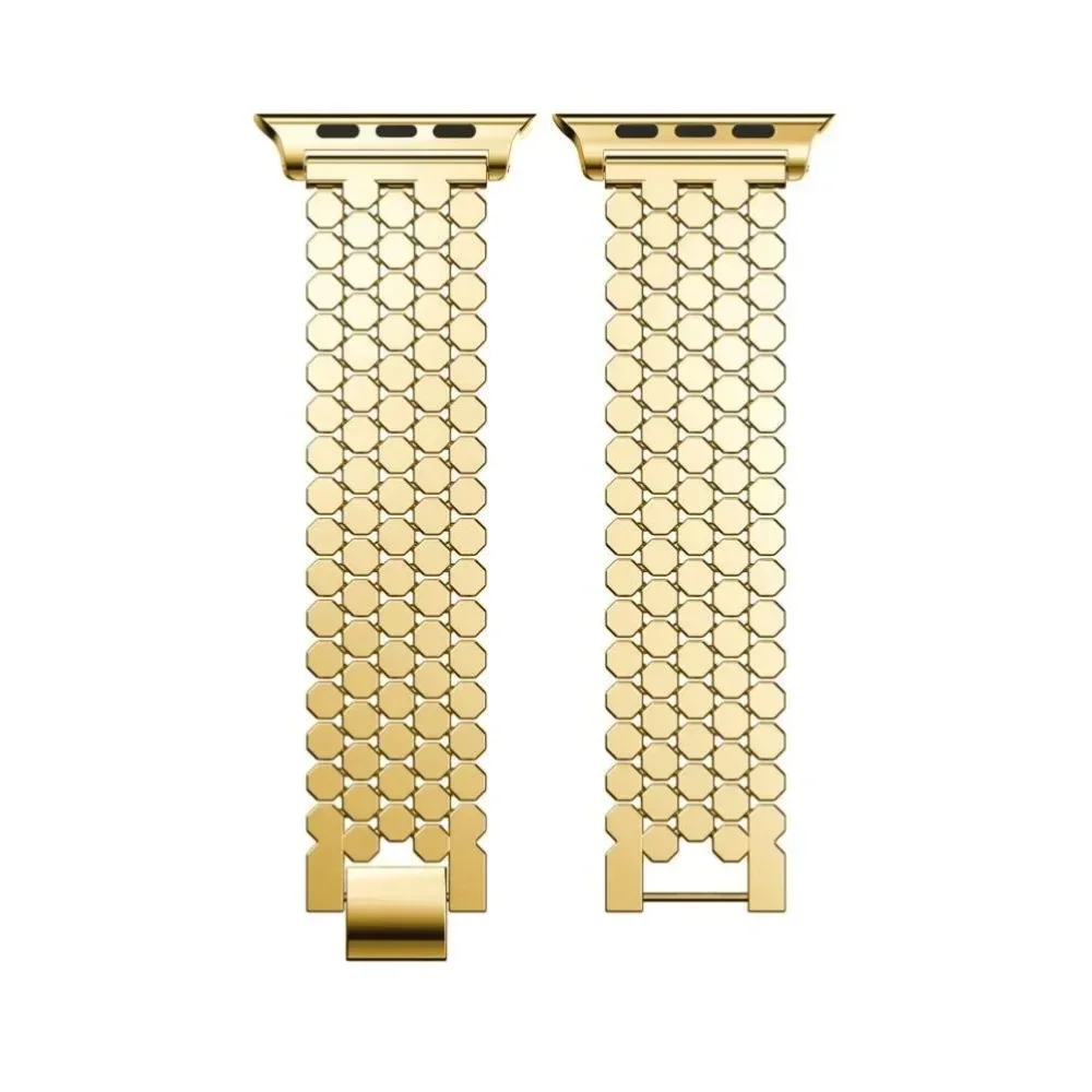 Stainless Steel Band for Apple Watch Ultra 2 Band 45mm 42mm 40mm 41mm 44mm Metal Strap for IWatch Series 9 8 7 6 SE 5 4 Bracelet