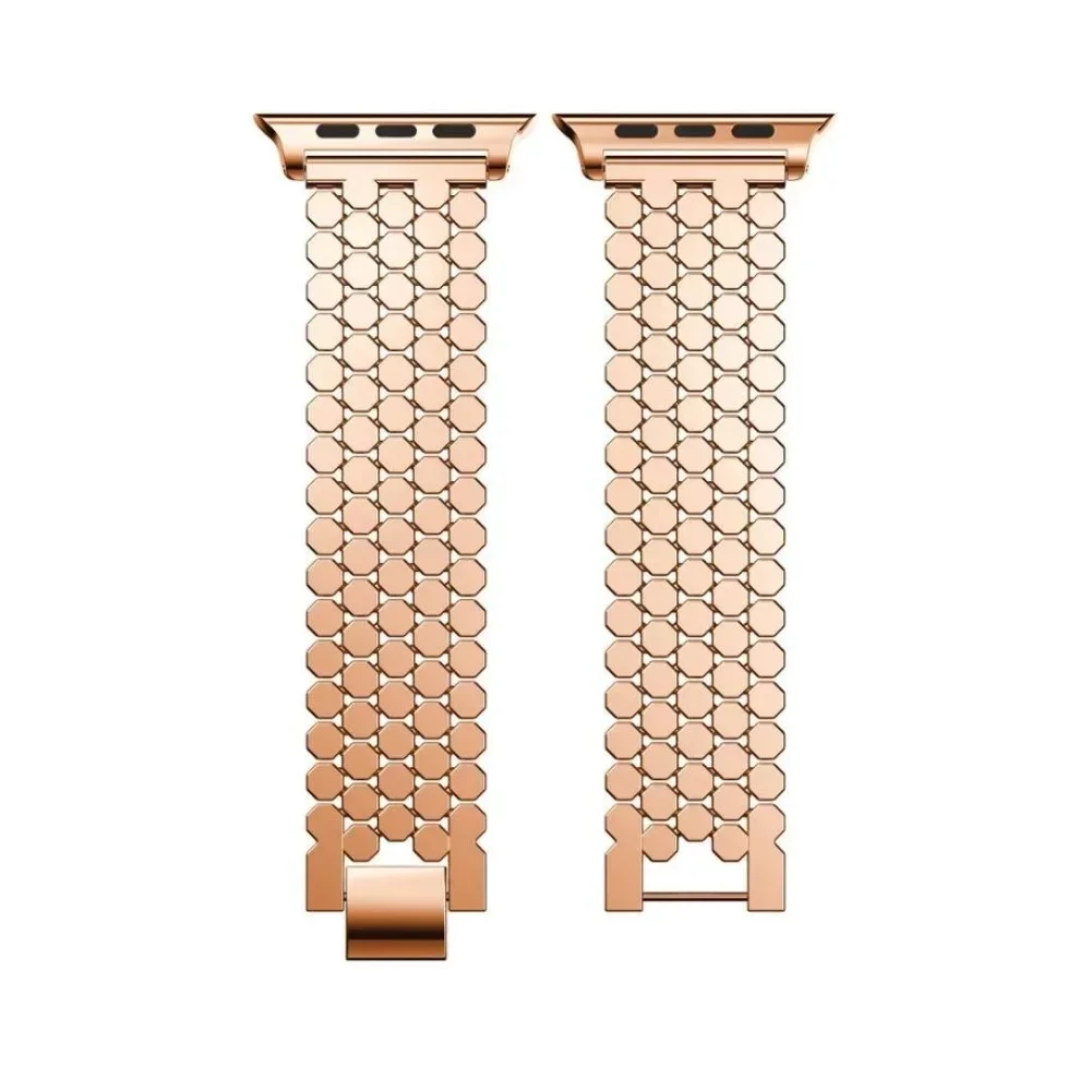 Stainless Steel Band for Apple Watch Ultra 2 Band 45mm 42mm 40mm 41mm 44mm Metal Strap for IWatch Series 9 8 7 6 SE 5 4 Bracelet