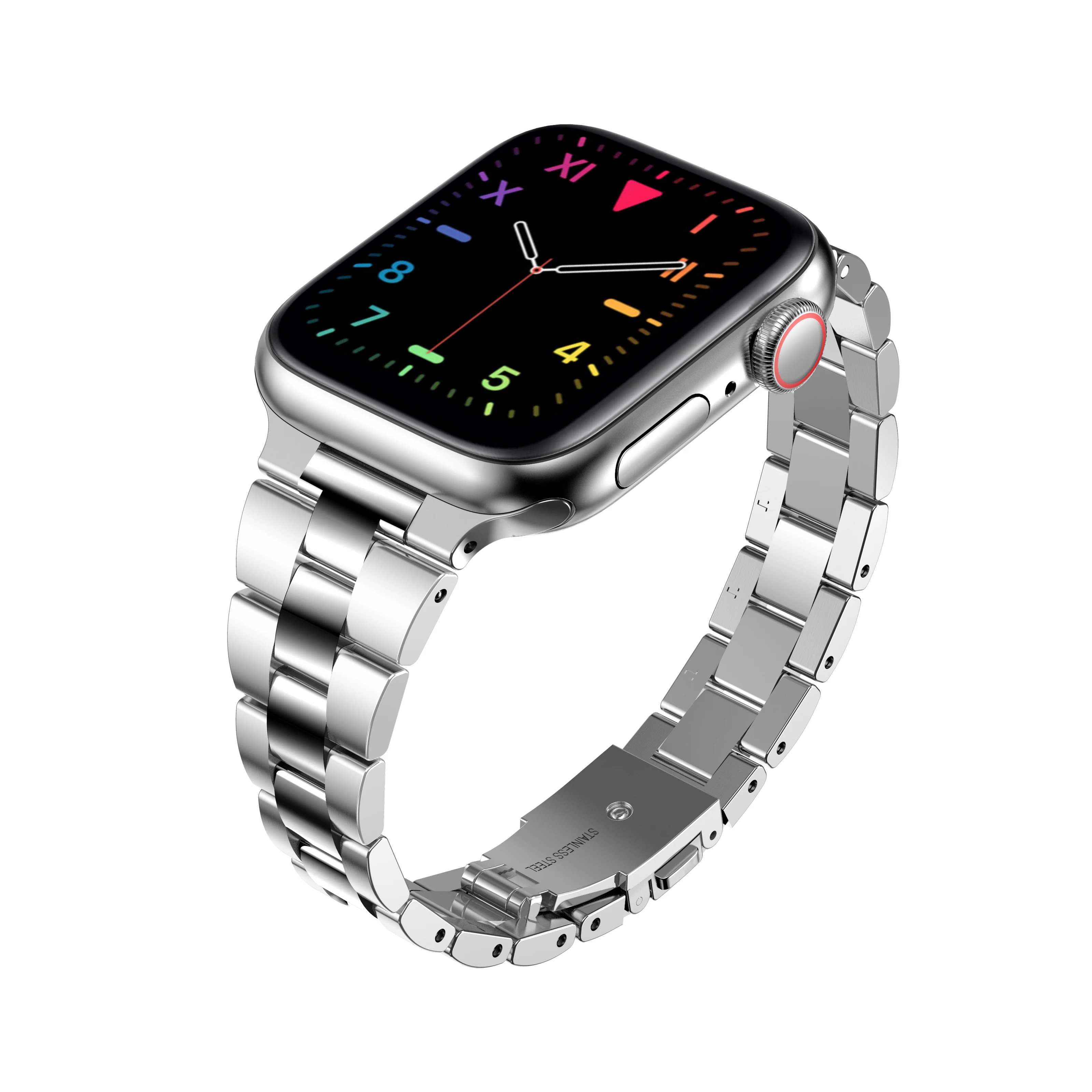 Women Stainless Steel Slim Bracelet For Apple watch Ultra 4 3 2 12 11 9 49mm 40 42 41 45 46mm Band for iWatch Luxury Metal Strap