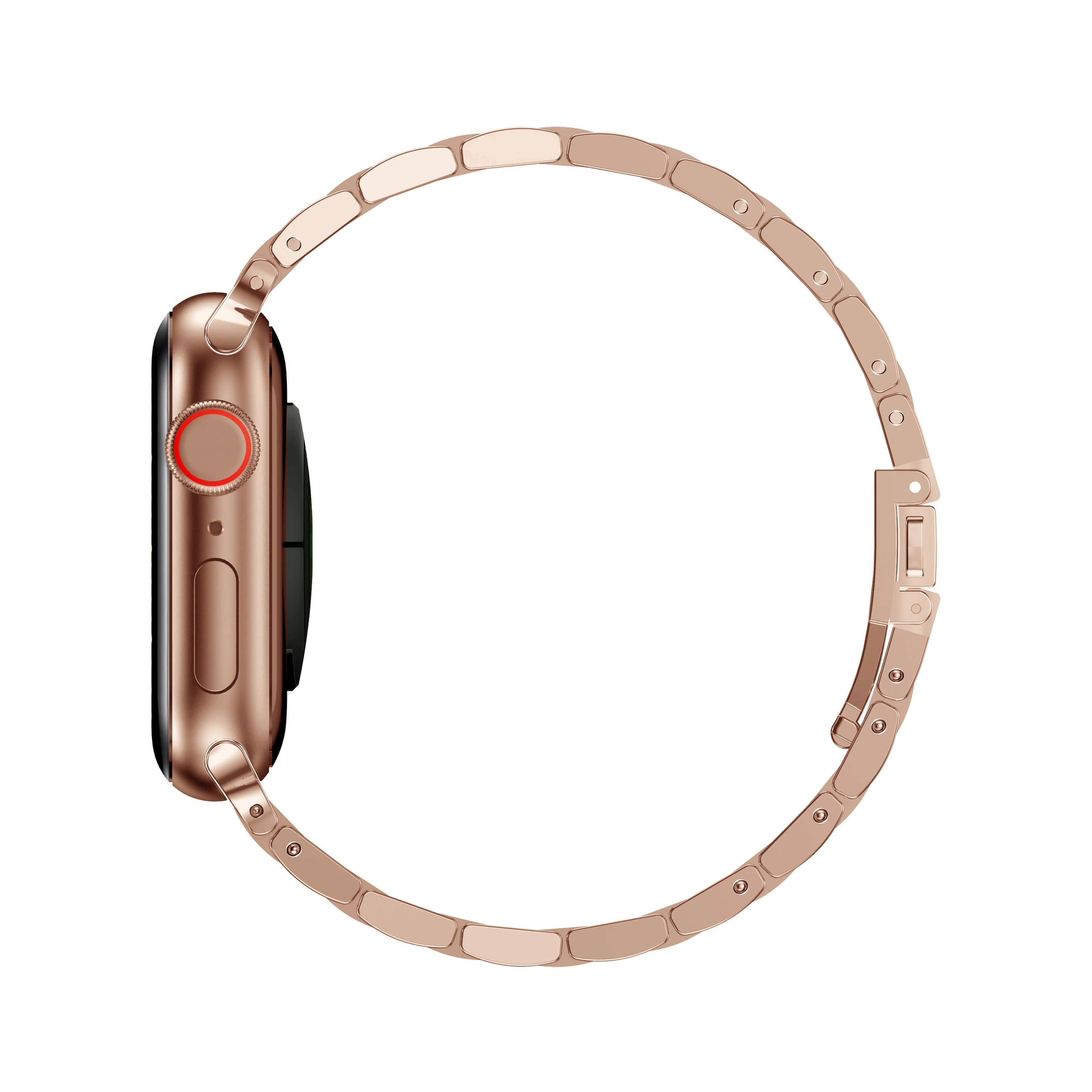 Women Stainless Steel Slim Bracelet For Apple watch Ultra 4 3 2 12 11 9 49mm 40 42 41 45 46mm Band for iWatch Luxury Metal Strap