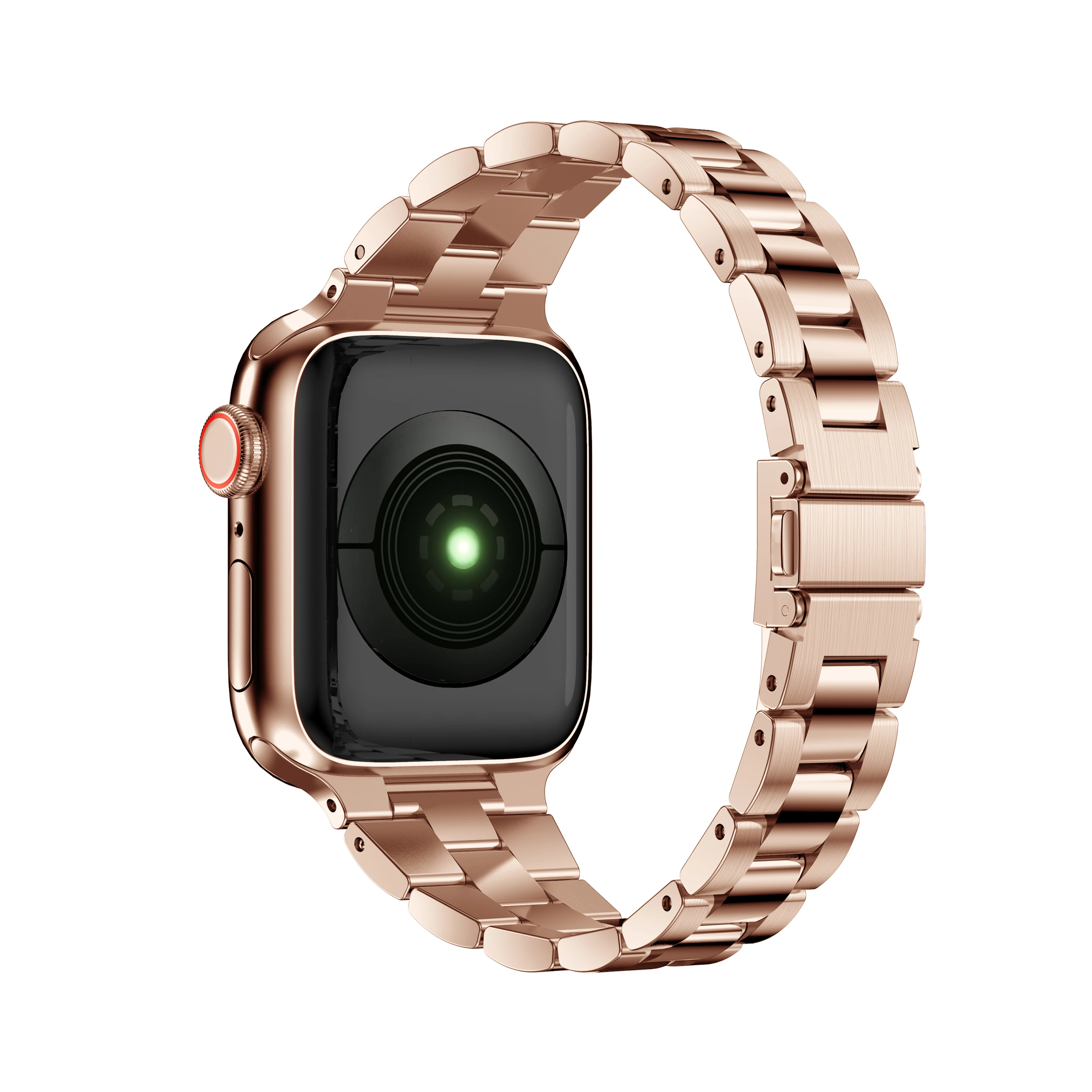 Women Stainless Steel Slim Bracelet For Apple watch Ultra 4 3 2 12 11 9 49mm 40 42 41 45 46mm Band for iWatch Luxury Metal Strap