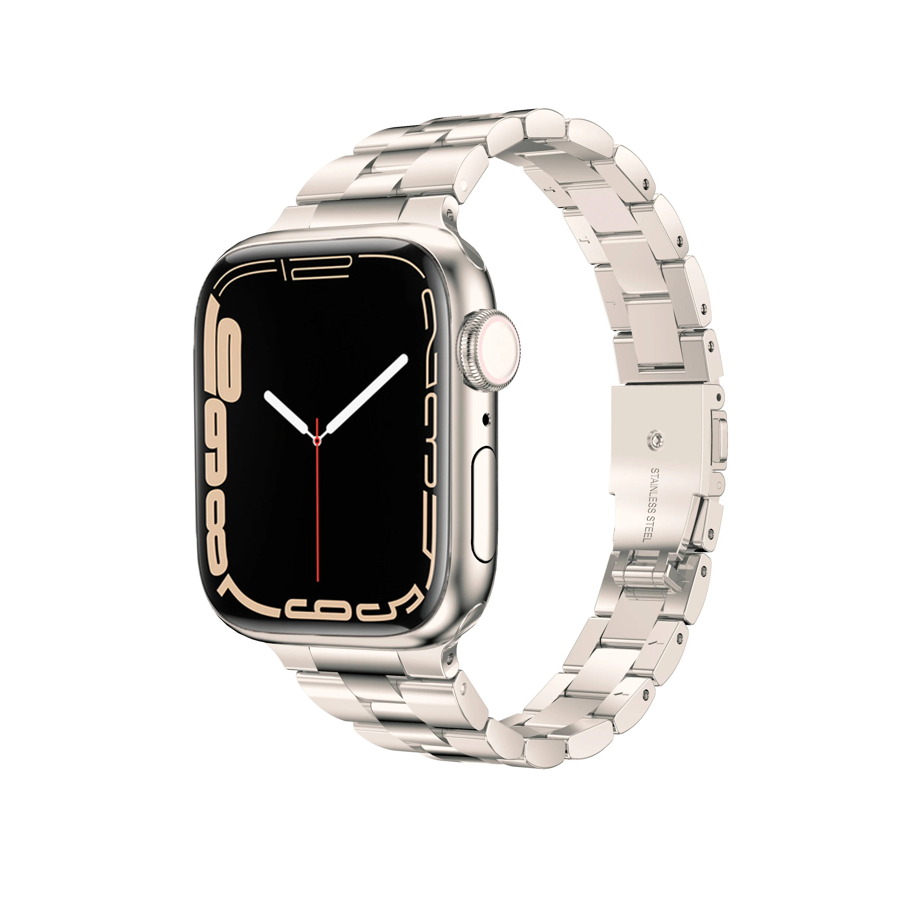 Women Stainless Steel Slim Bracelet For Apple watch Ultra 4 3 2 12 11 9 49mm 40 42 41 45 46mm Band for iWatch Luxury Metal Strap